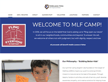 Tablet Screenshot of mlfcamp.com